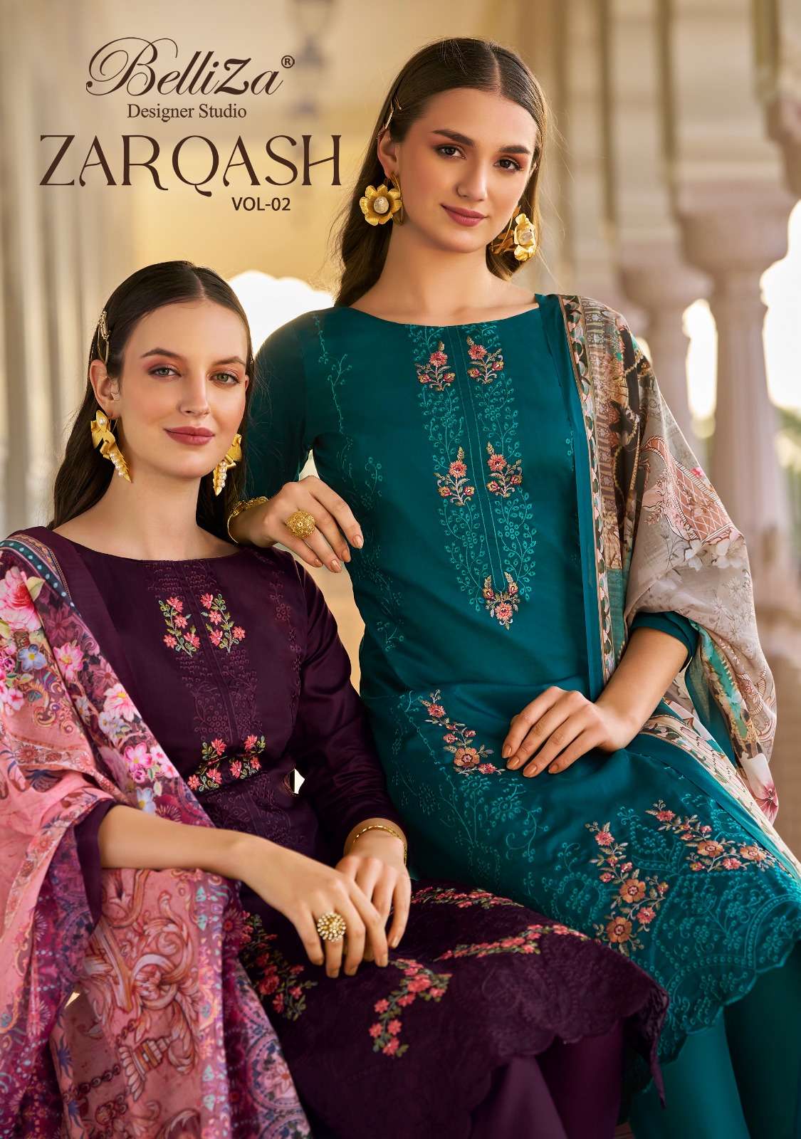 BELLIZA DESIGNER STUDIO ZARQASH VOL 2