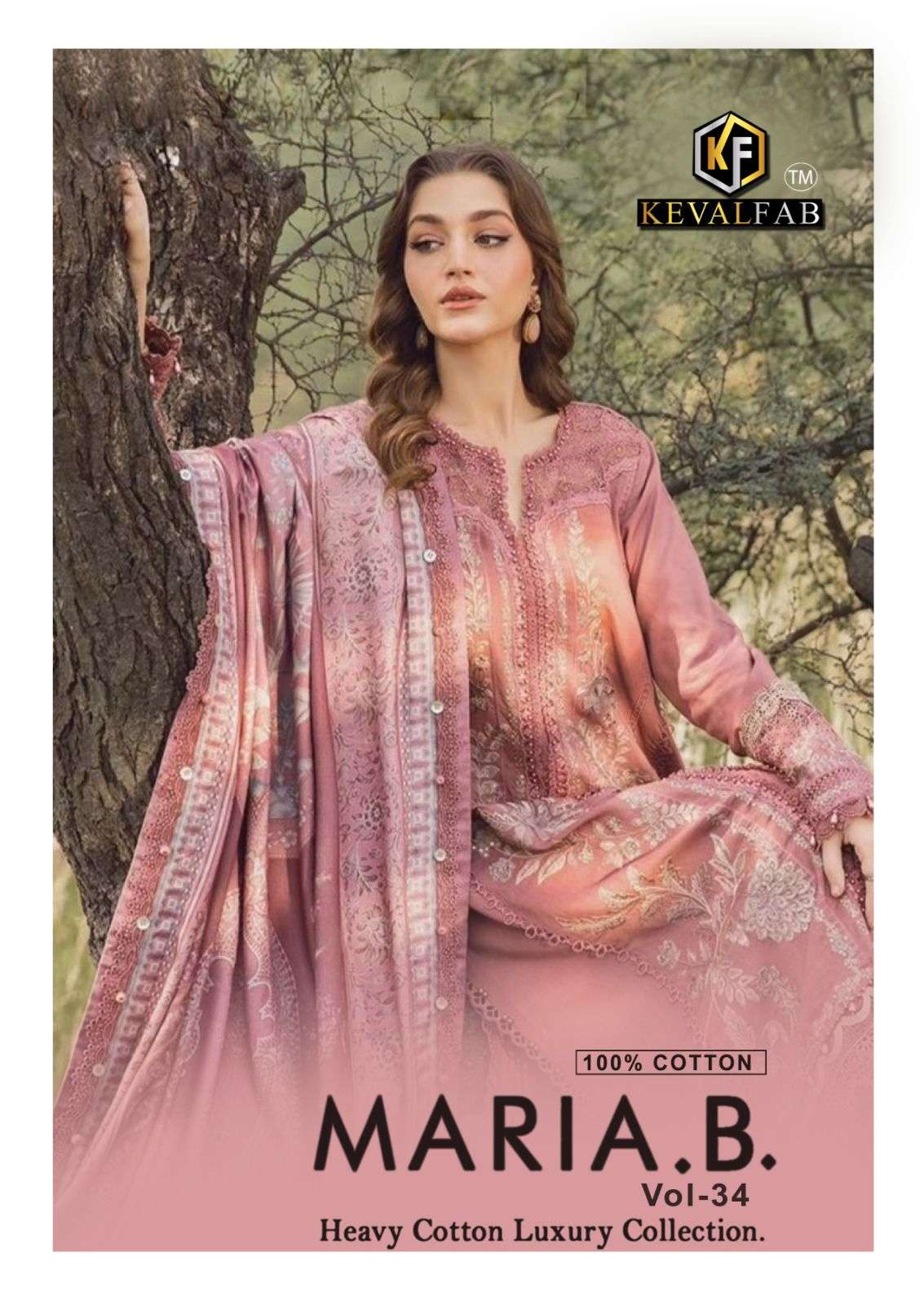 KEVAL FAB MARIA B VOL 34 READY MADE COLLECTION