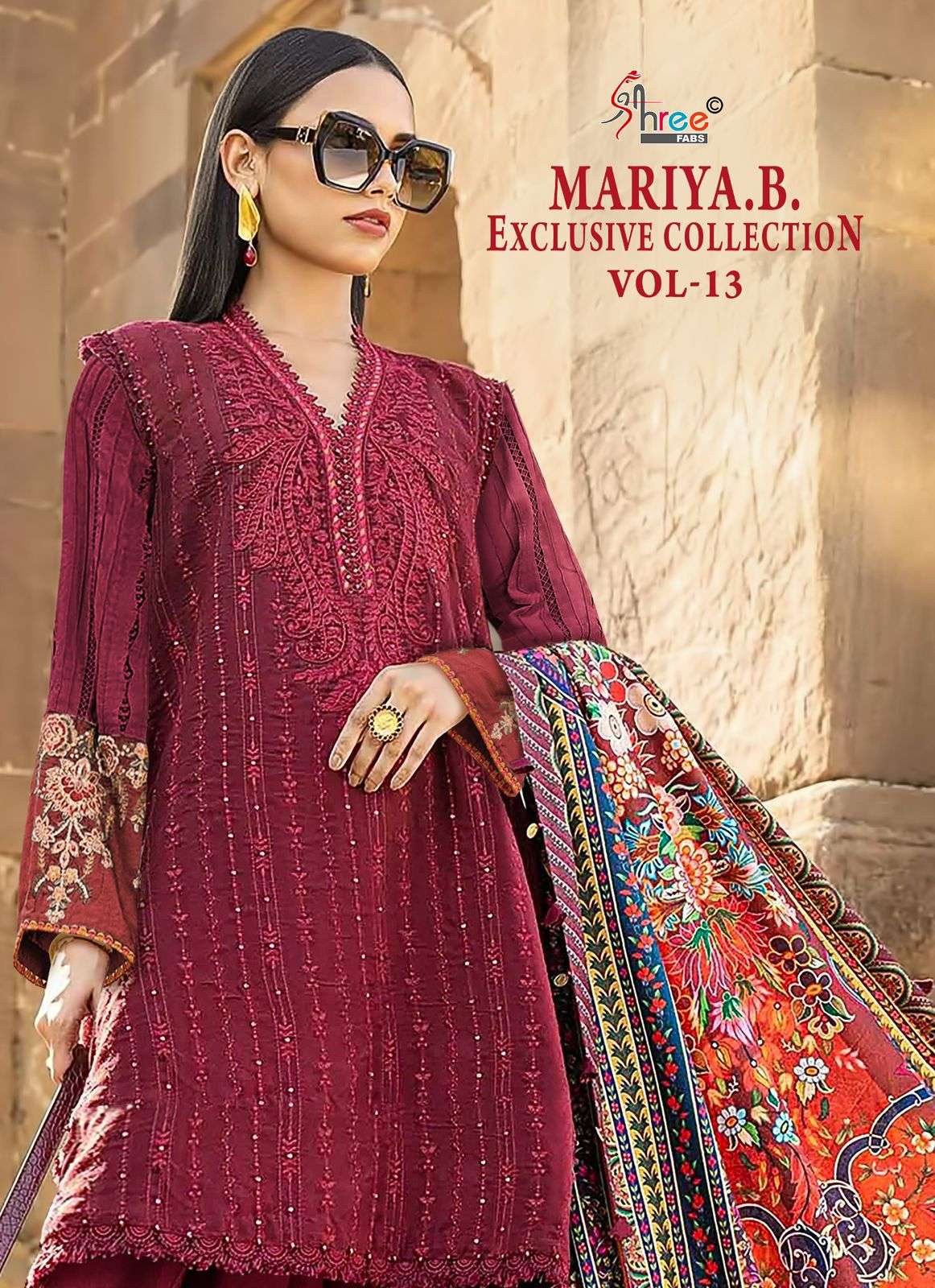 SHREE FABS MARIA B EXCLUSIVE COLLECTION VOL 13