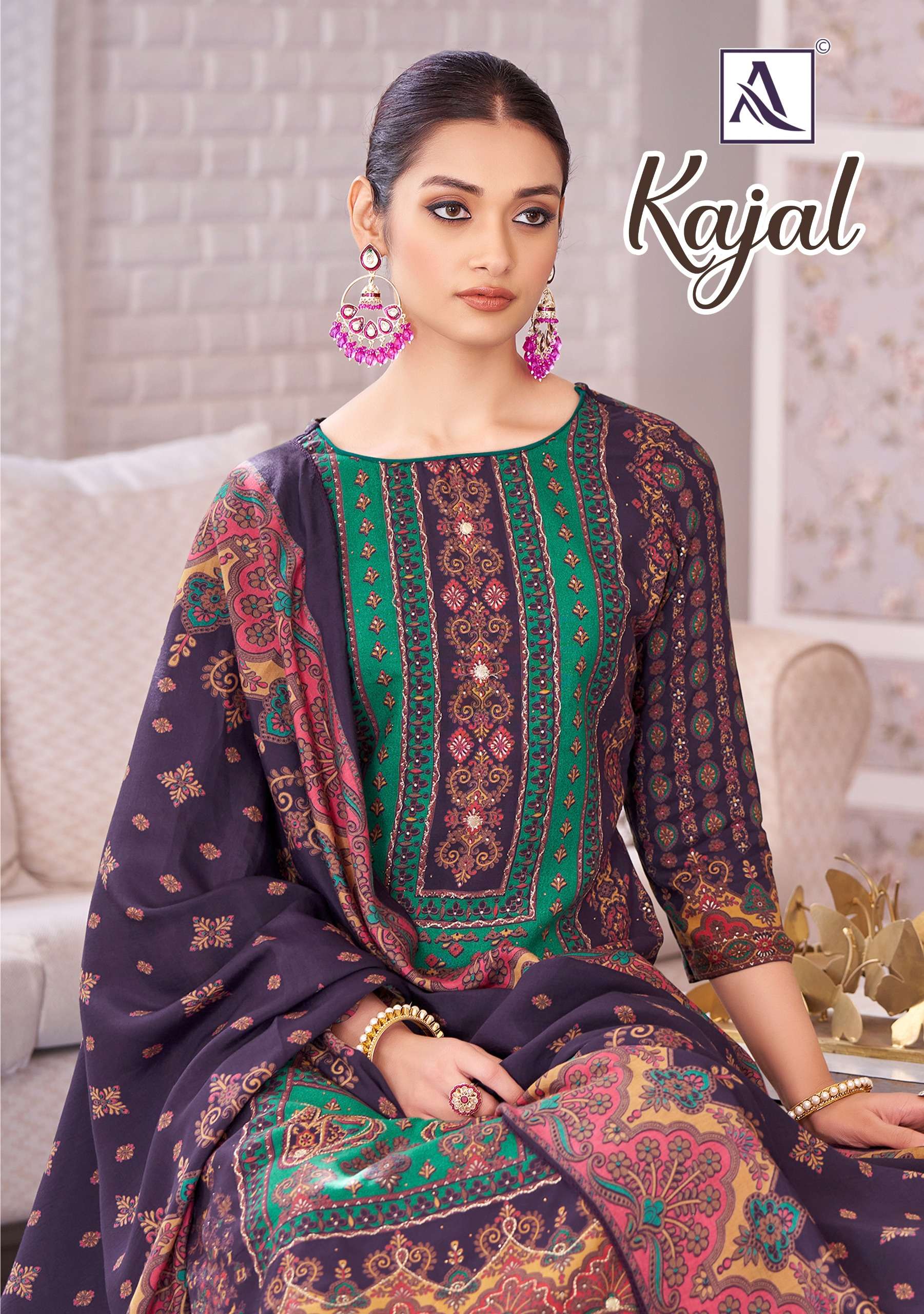 ALOK SUITS KAJAL 