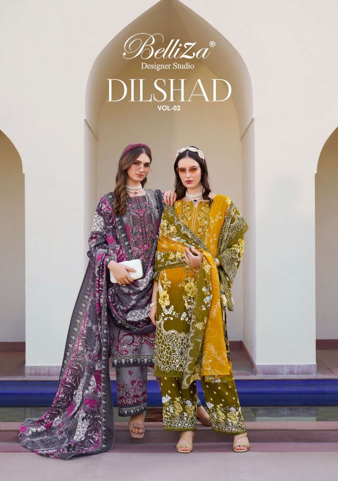 BELLIZA DESIGNER STUDIO DILSHAD VOL 2