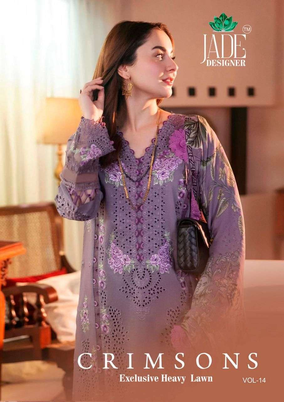 JADE CRIMSON EXCLUSIVE HEAVY LAWN COLLECTION VOL 14