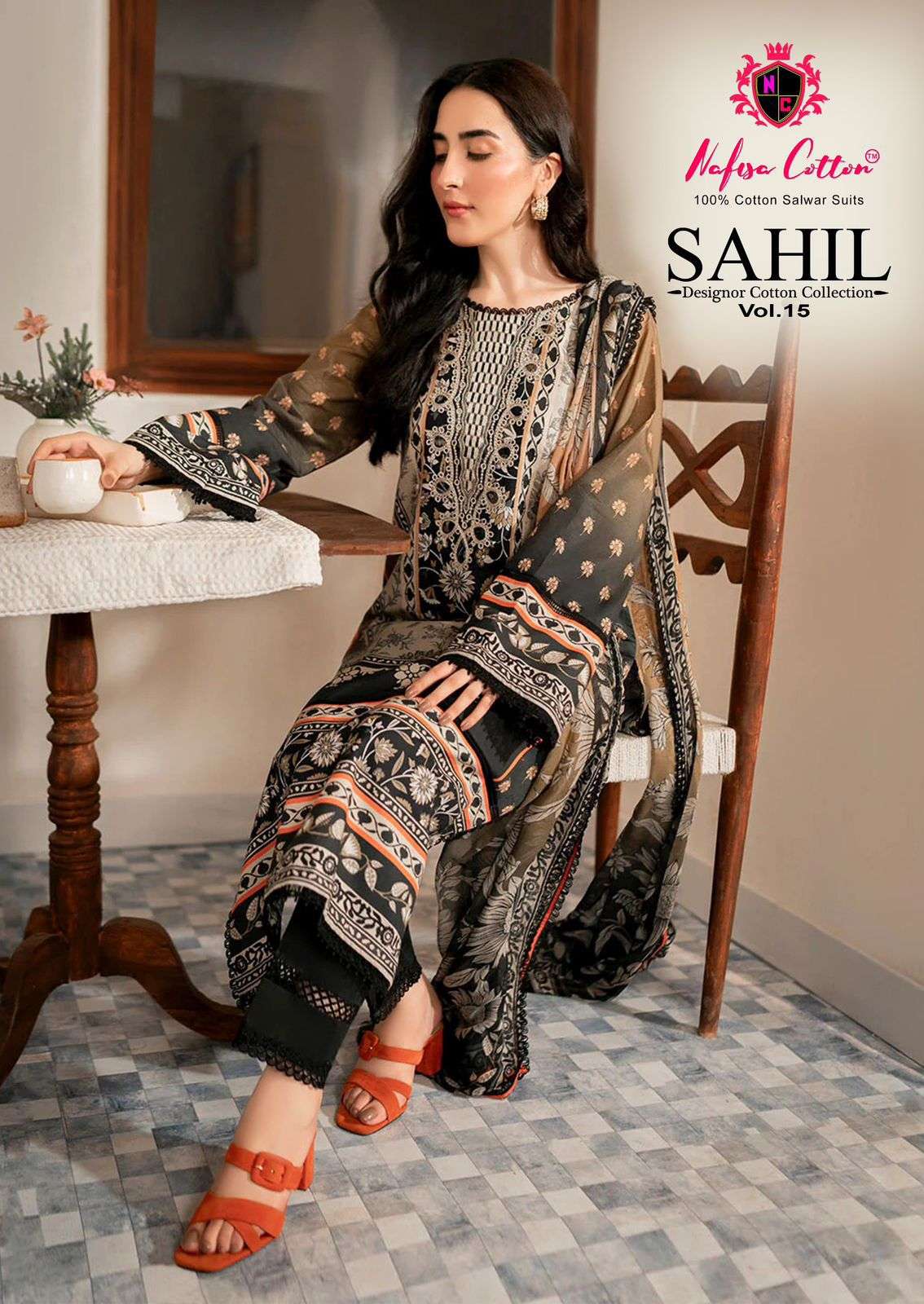 NAFISA COTTON SAHIL DESIGNER COTTON COLLECTION VOL 15