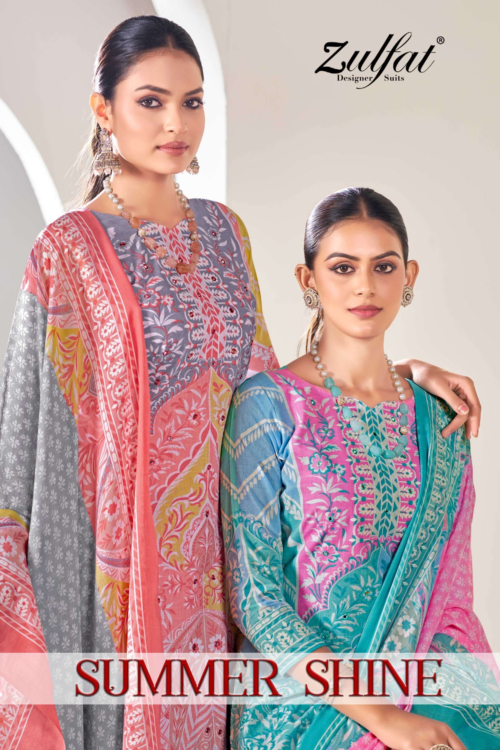 ZULFAT DESIGNER SUITS SUMMER SHINE
