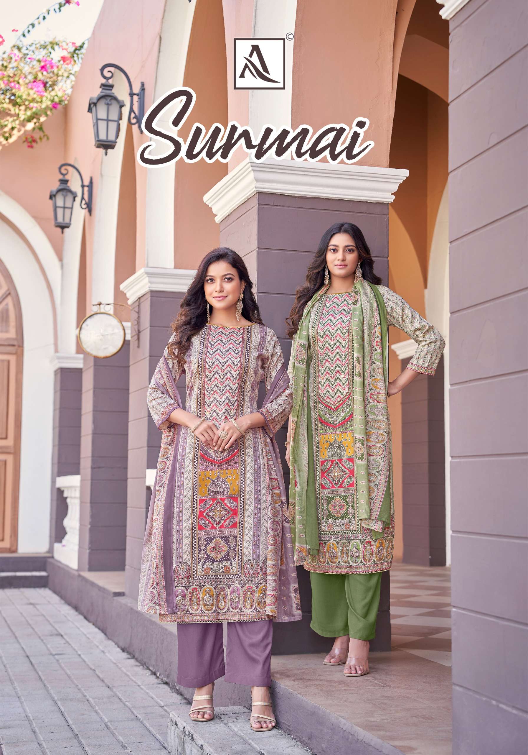 ALOK SUITS SURMAI 