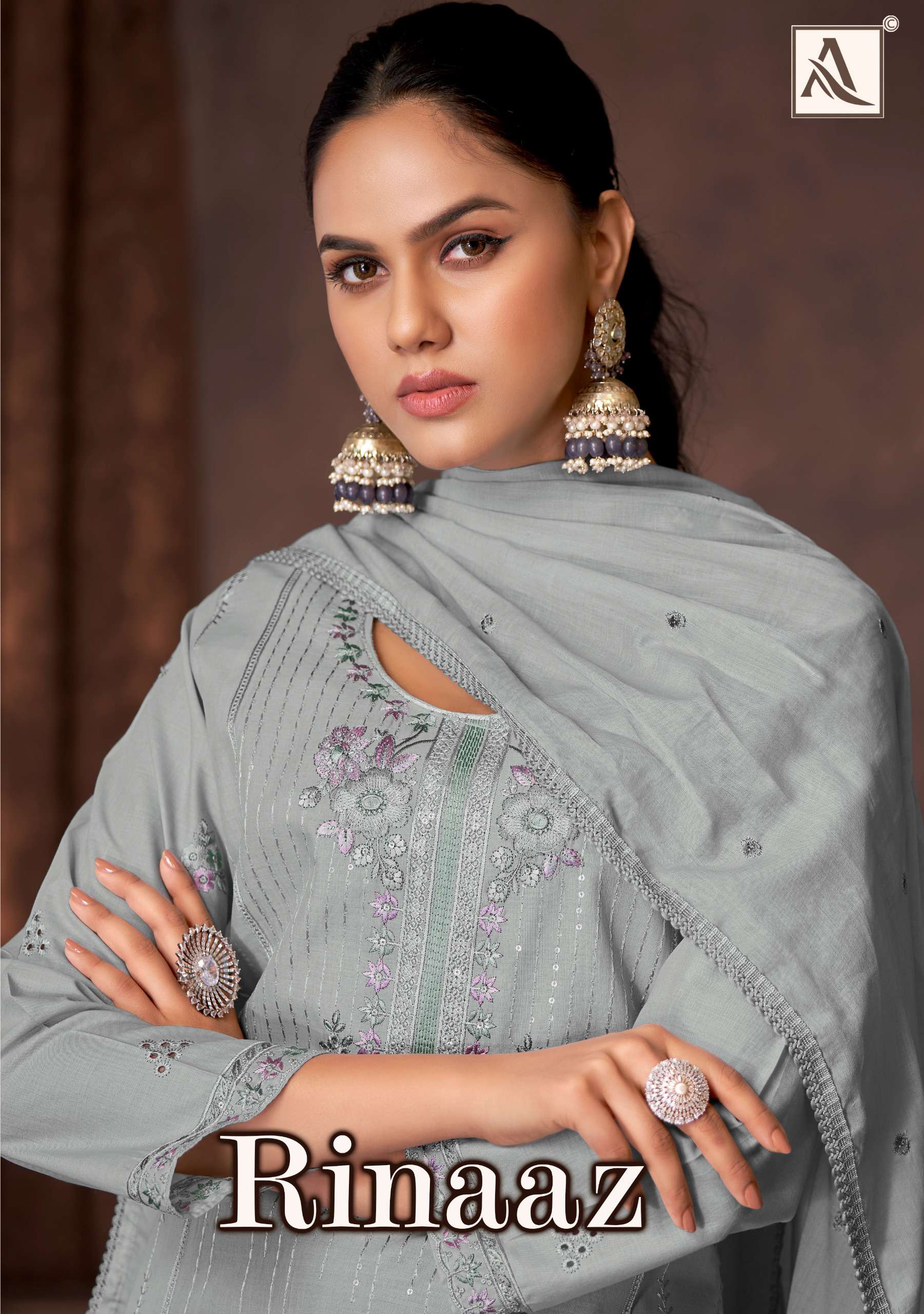 ALOK SUITS RINAAZ