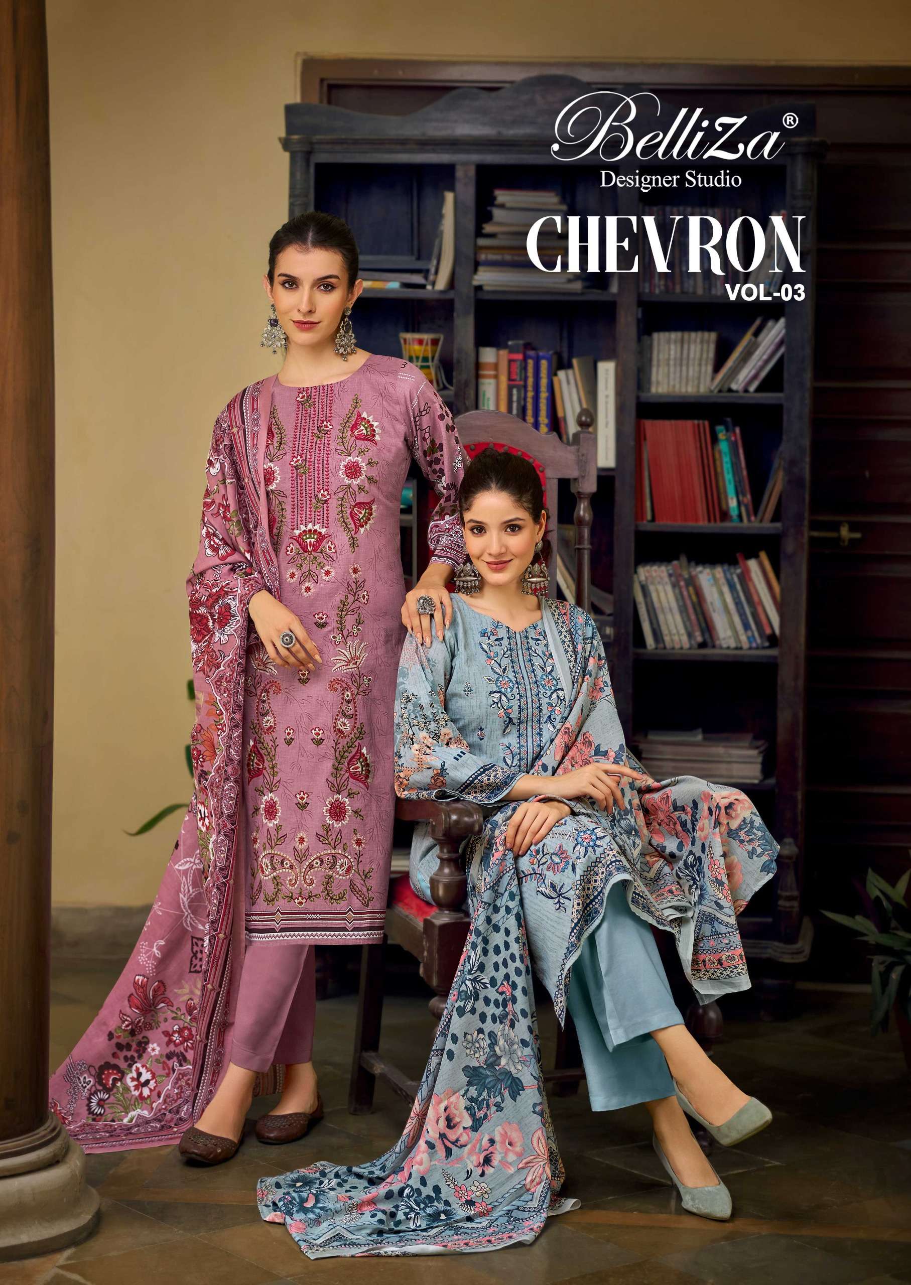 BELLIZA DESIGNER STUDIO CHEVRON VOL 3 