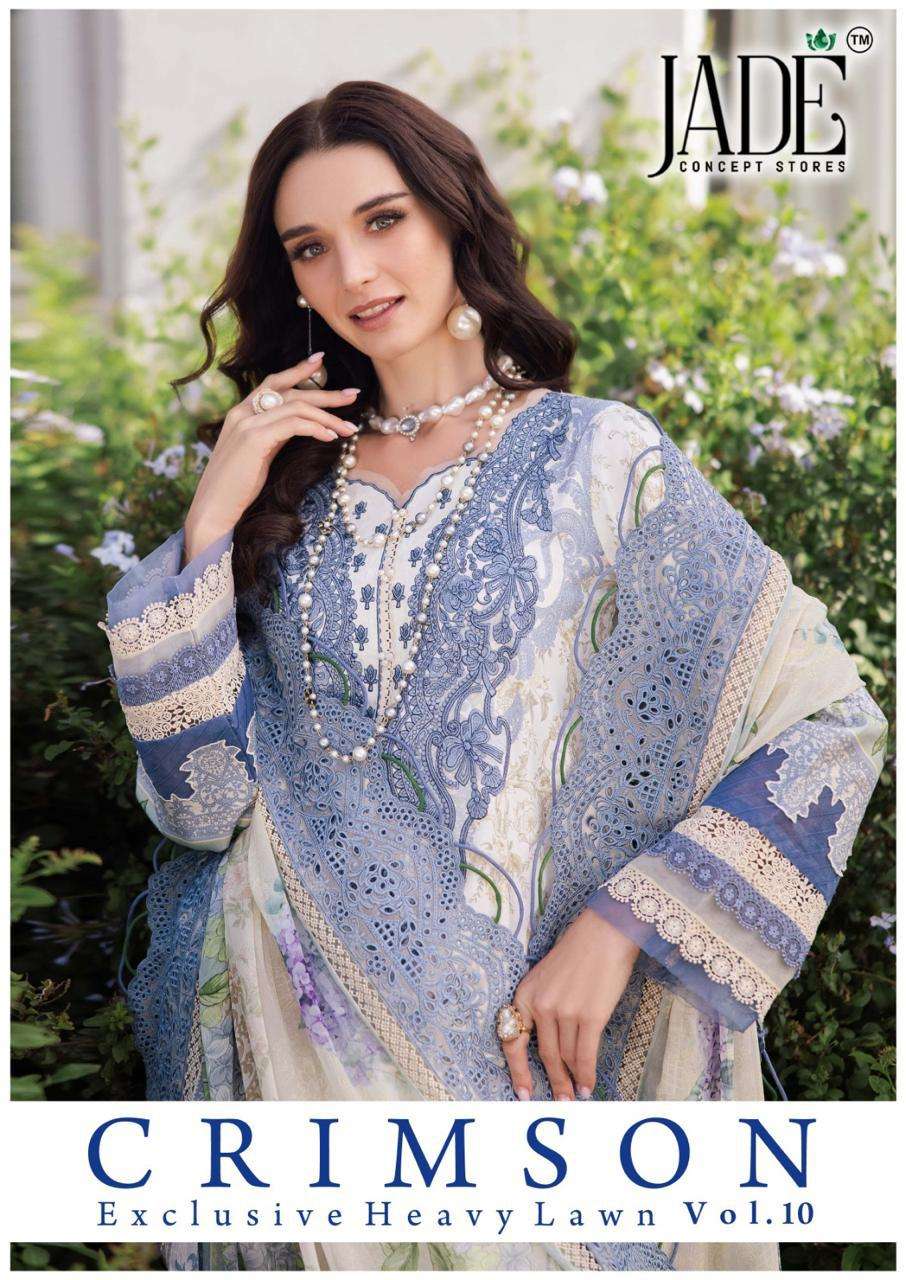 JADE CRIMSON EXCLUSIVE HEAVY LAWN COLLECTION VOL 1 10 
