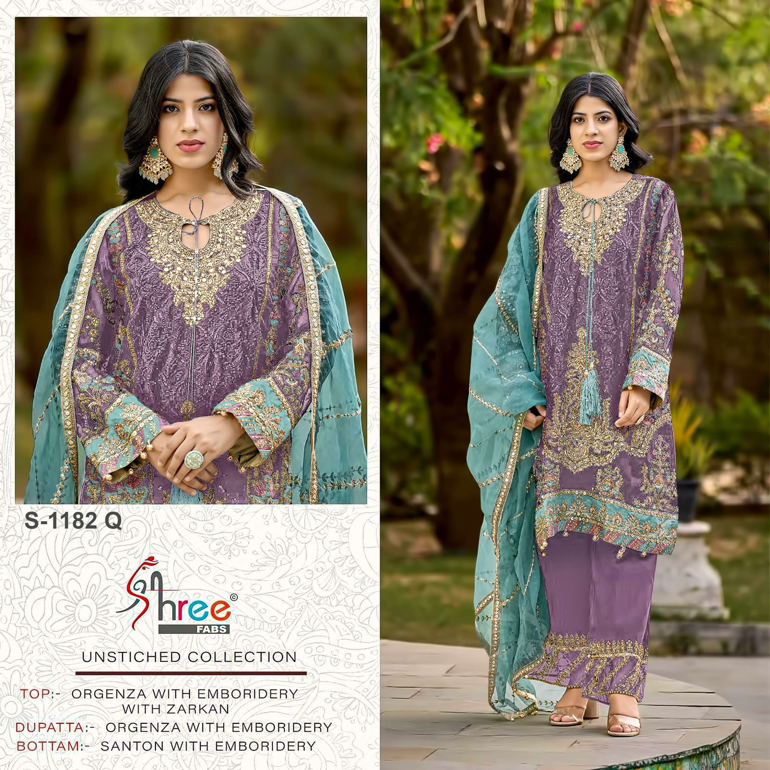SHREE FABS S 1182 OPQR 