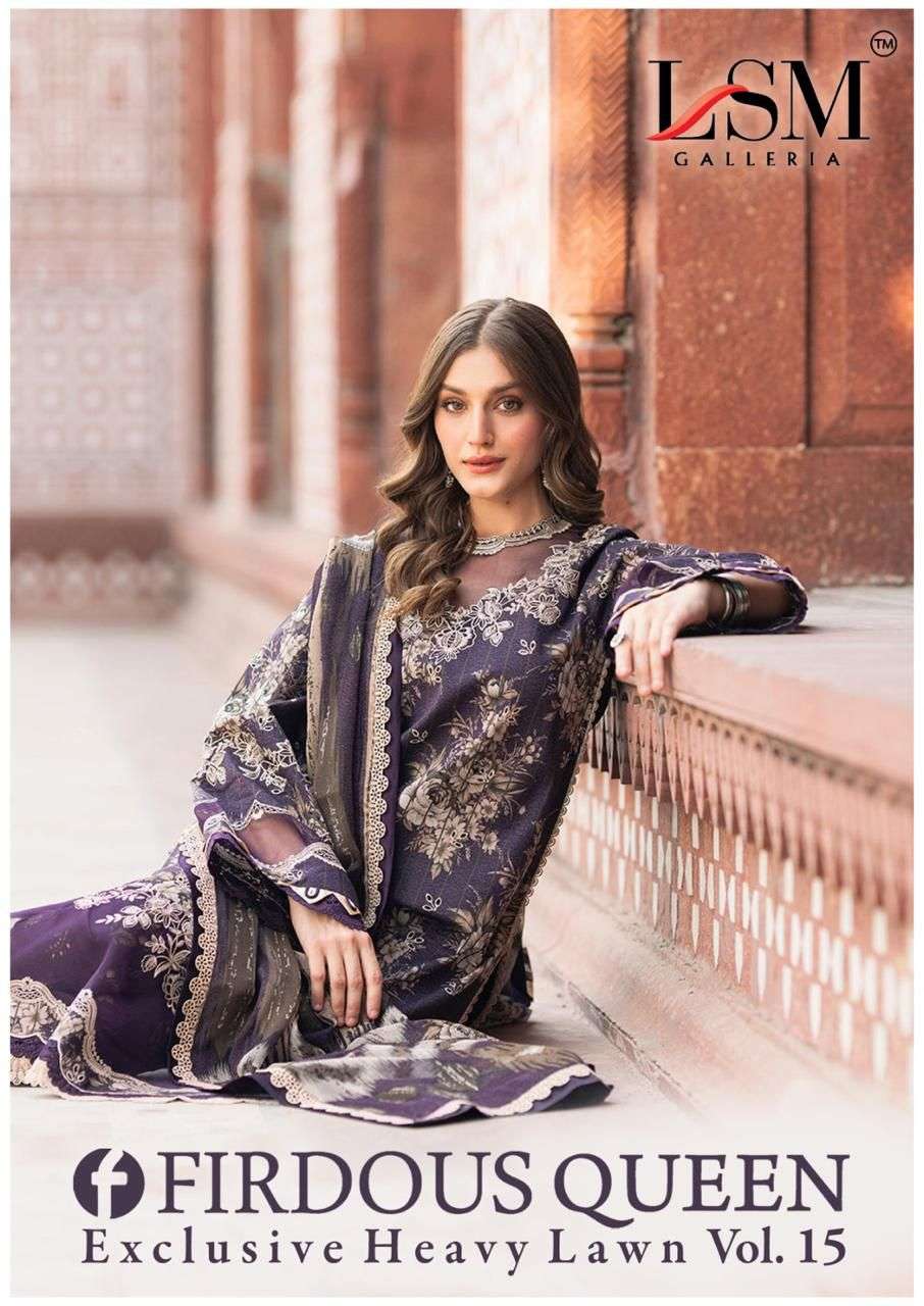 LSM GALLERIA FIRDOUS QUEEN LAWN VOL 15
