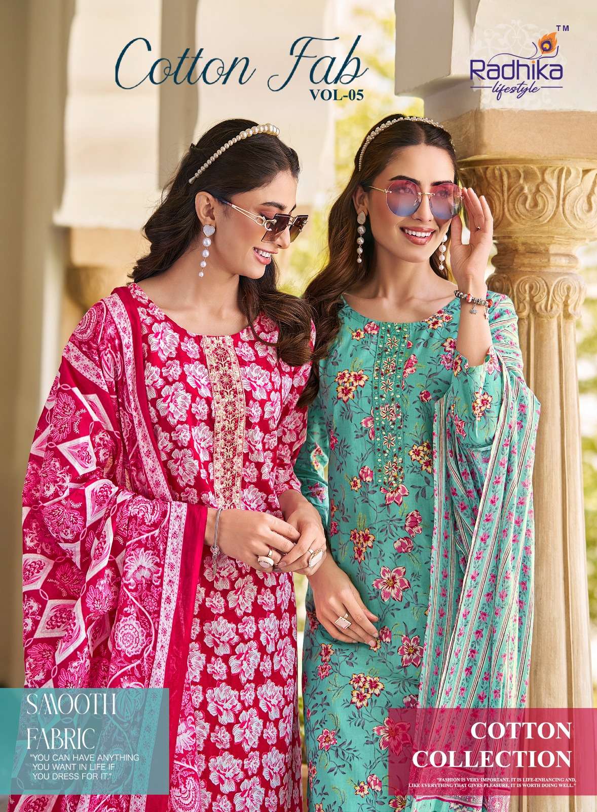 RADHIKA LIFESTYLE COTTON FAB VOL 5