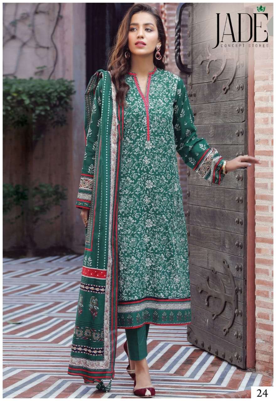 JADE FIRDOUS URBANE LUXURY FESTIVE LAWN COLLECTION VOL 3