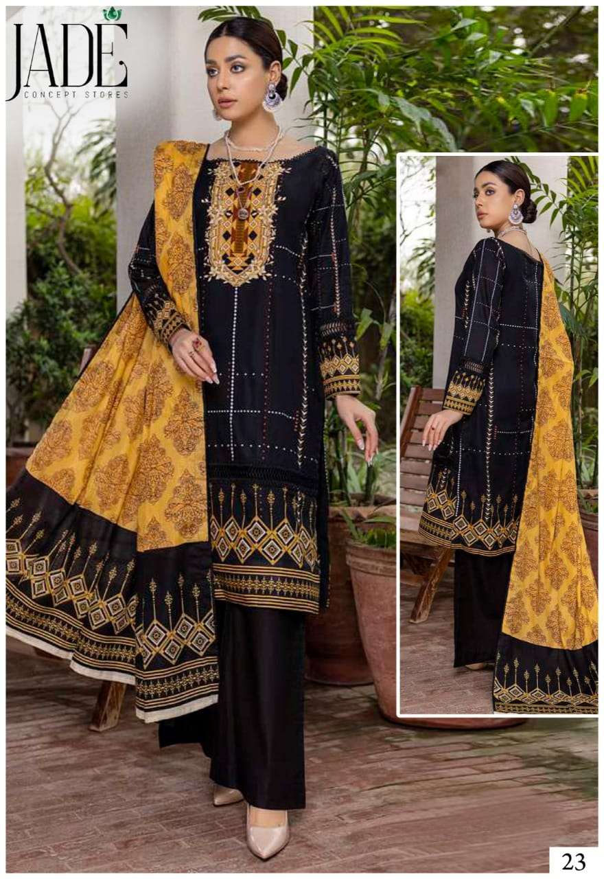 JADE FIRDOUS URBANE LUXURY FESTIVE LAWN COLLECTION VOL 3