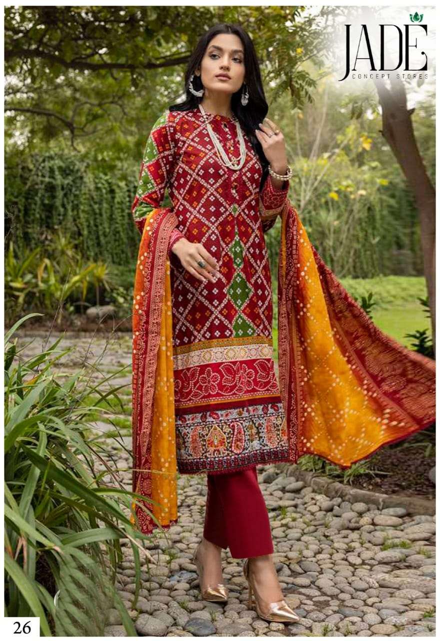 JADE FIRDOUS URBANE LUXURY FESTIVE LAWN COLLECTION VOL 3