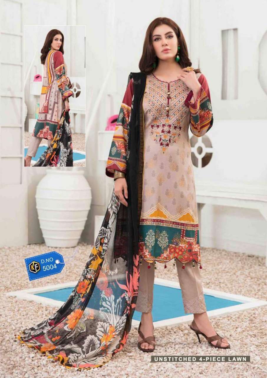 KEVAL FAB SOBIA NAZIR LUXURY LAWN VOL 5