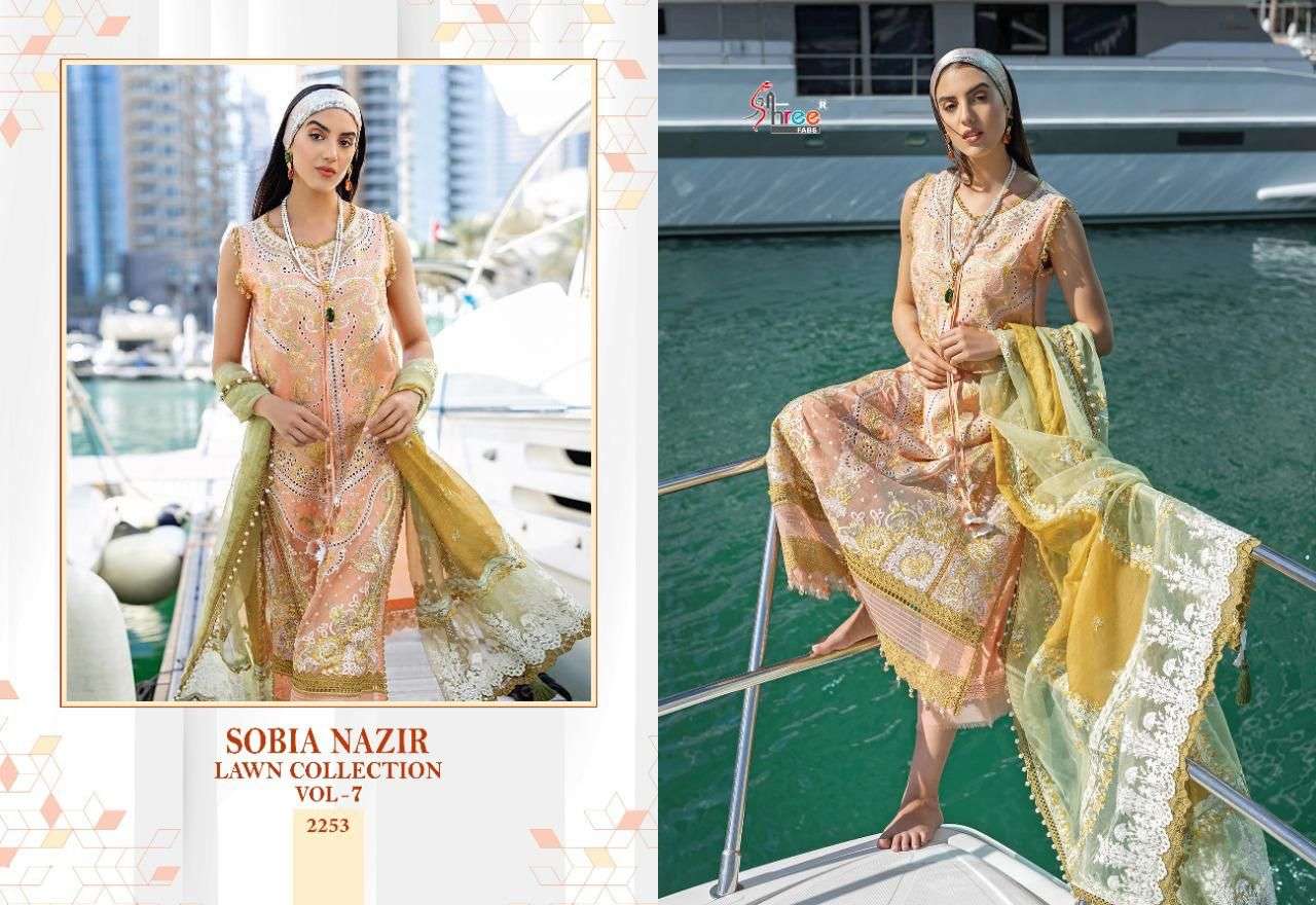 SHREE FABS SOBIA NAZIR LAWN COLLECTION VOL 7