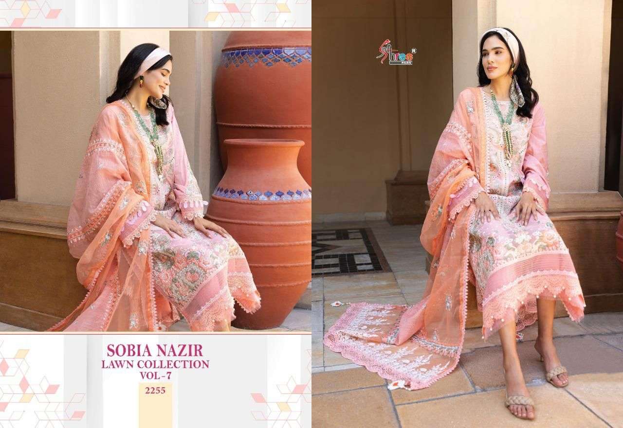 SHREE FABS SOBIA NAZIR LAWN COLLECTION VOL 7