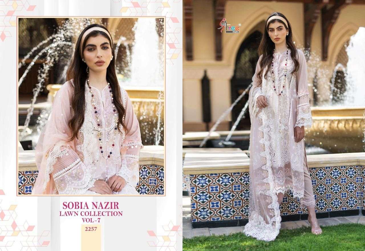 SHREE FABS SOBIA NAZIR LAWN COLLECTION VOL 7