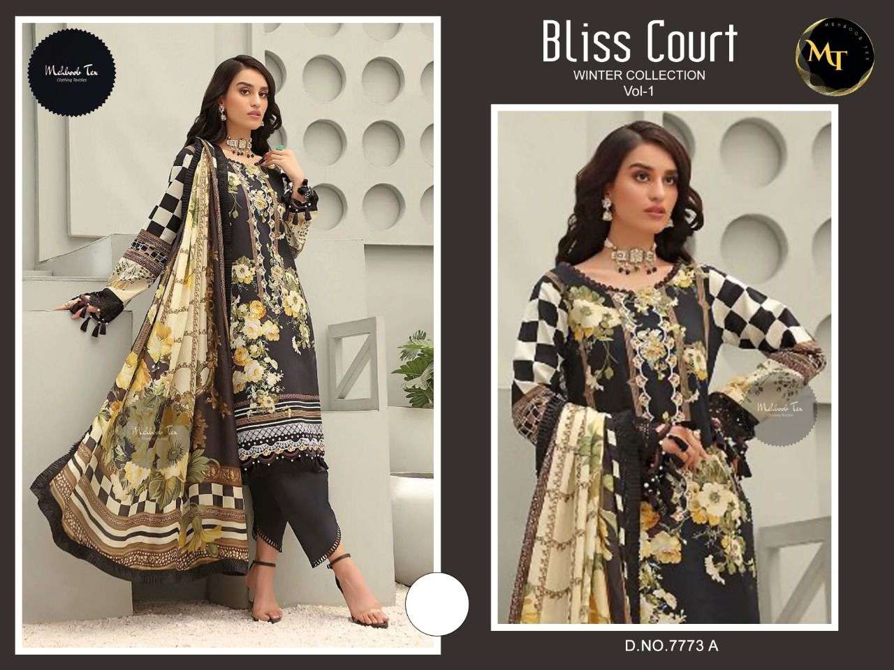 MEHBOOB TEX BLISS COURT WINTER COLLECTION VOL 1