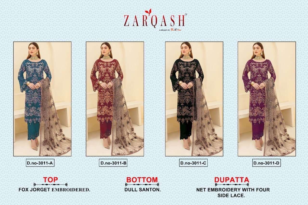 ZARQASH D NO 3011