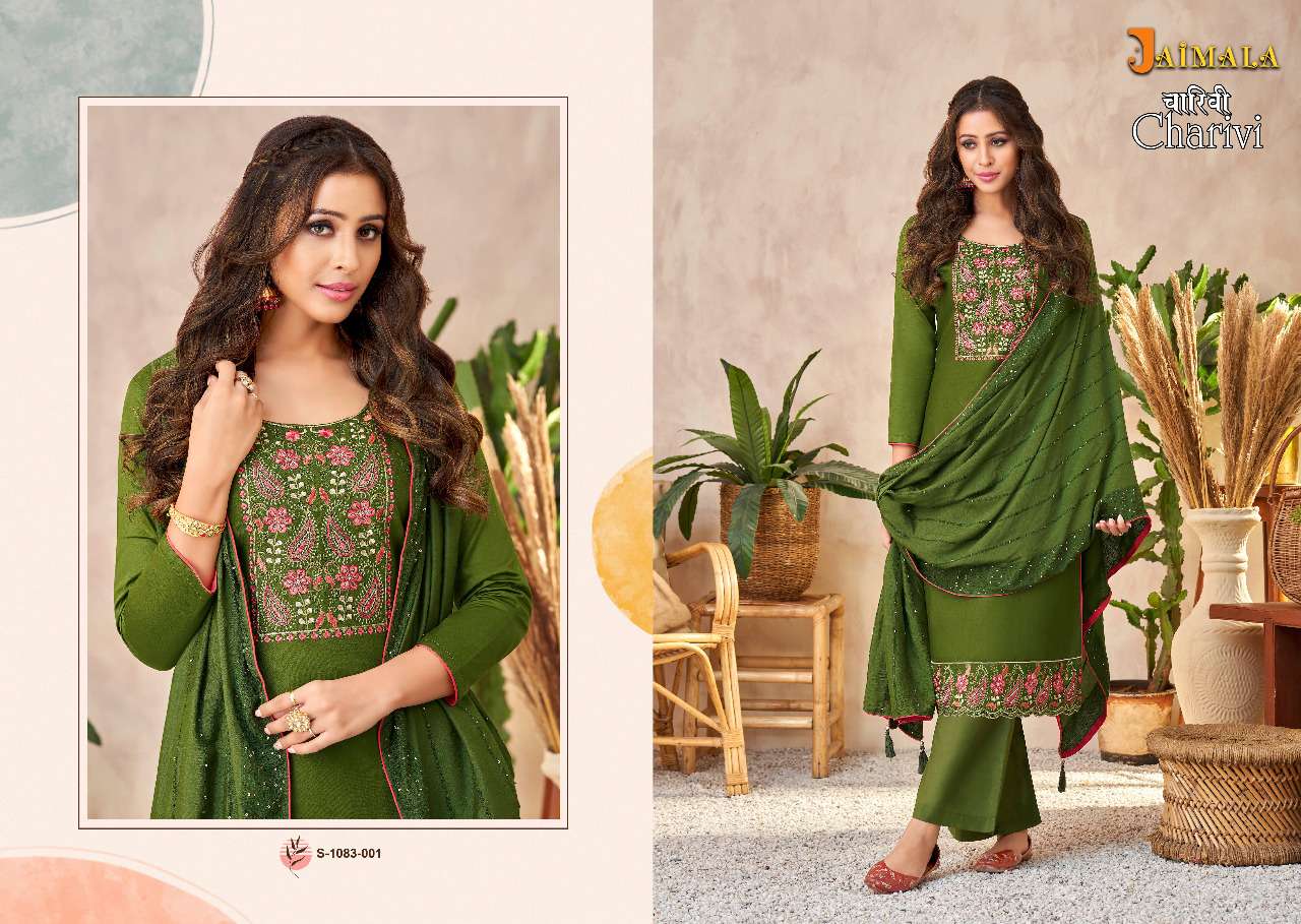 ALOK SUITS JAIMALA CHARVI 
