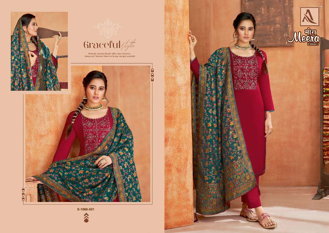 ALOK SUITS MEERA EDITION VOL 7