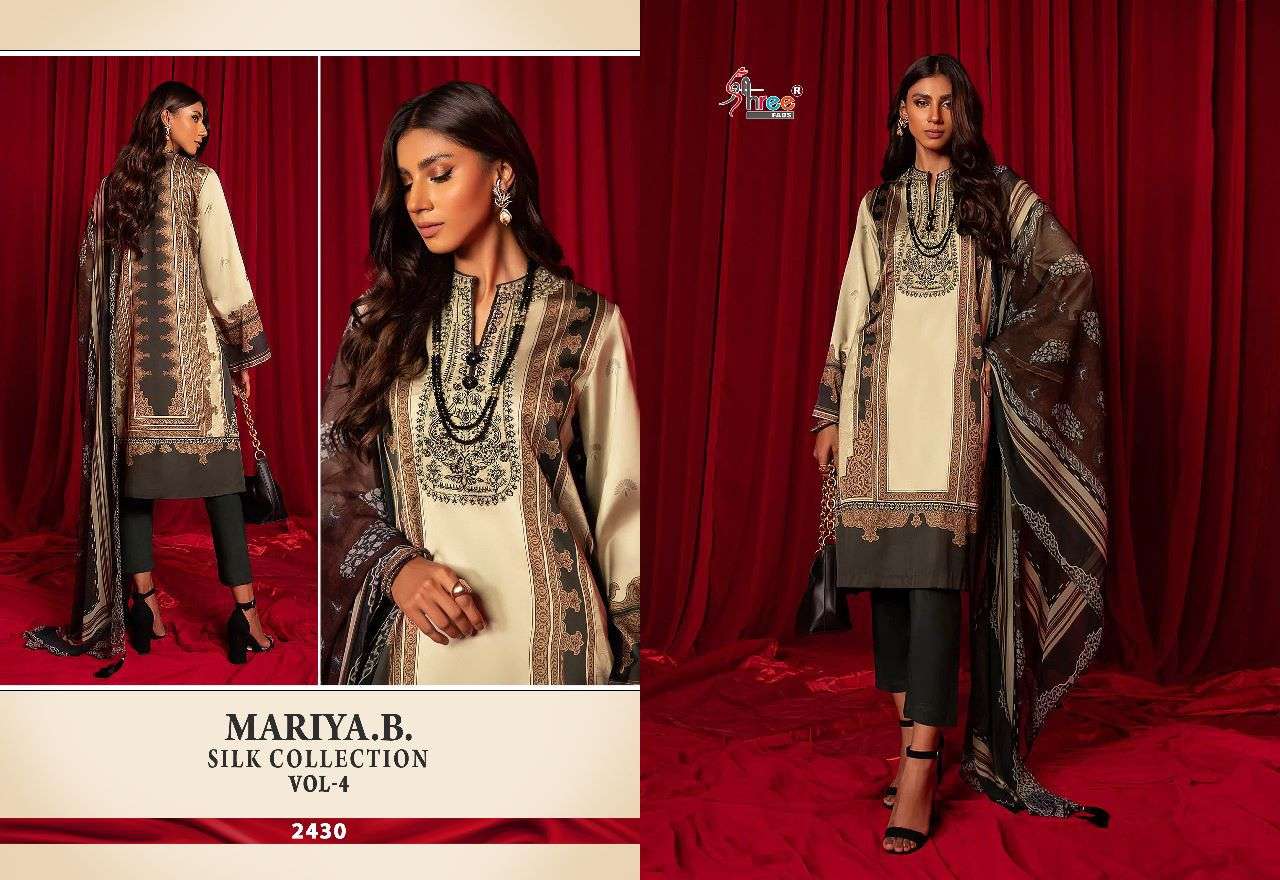 SHREE FABS MARIA B SILK COLLECTION VOL 4