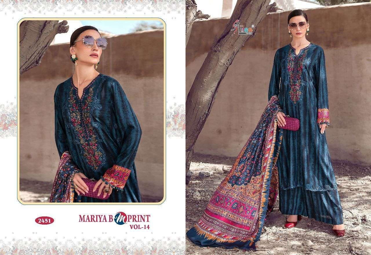 SHREE FABS MARIYA B M PRINT VOL 14