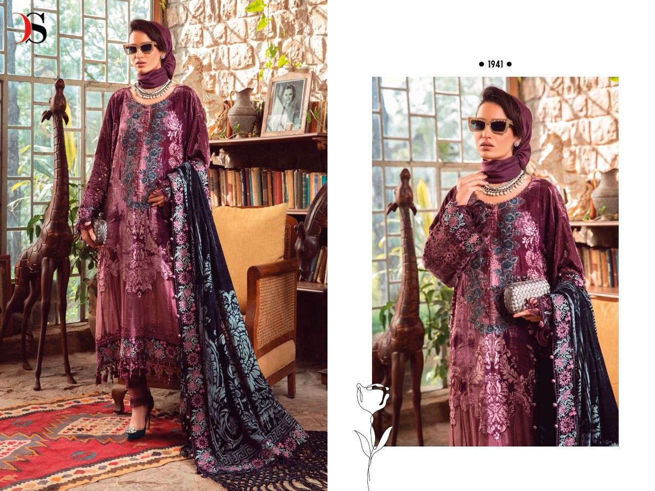 DEEPSY SUITS MARIAB LAWN 22 VOL 4