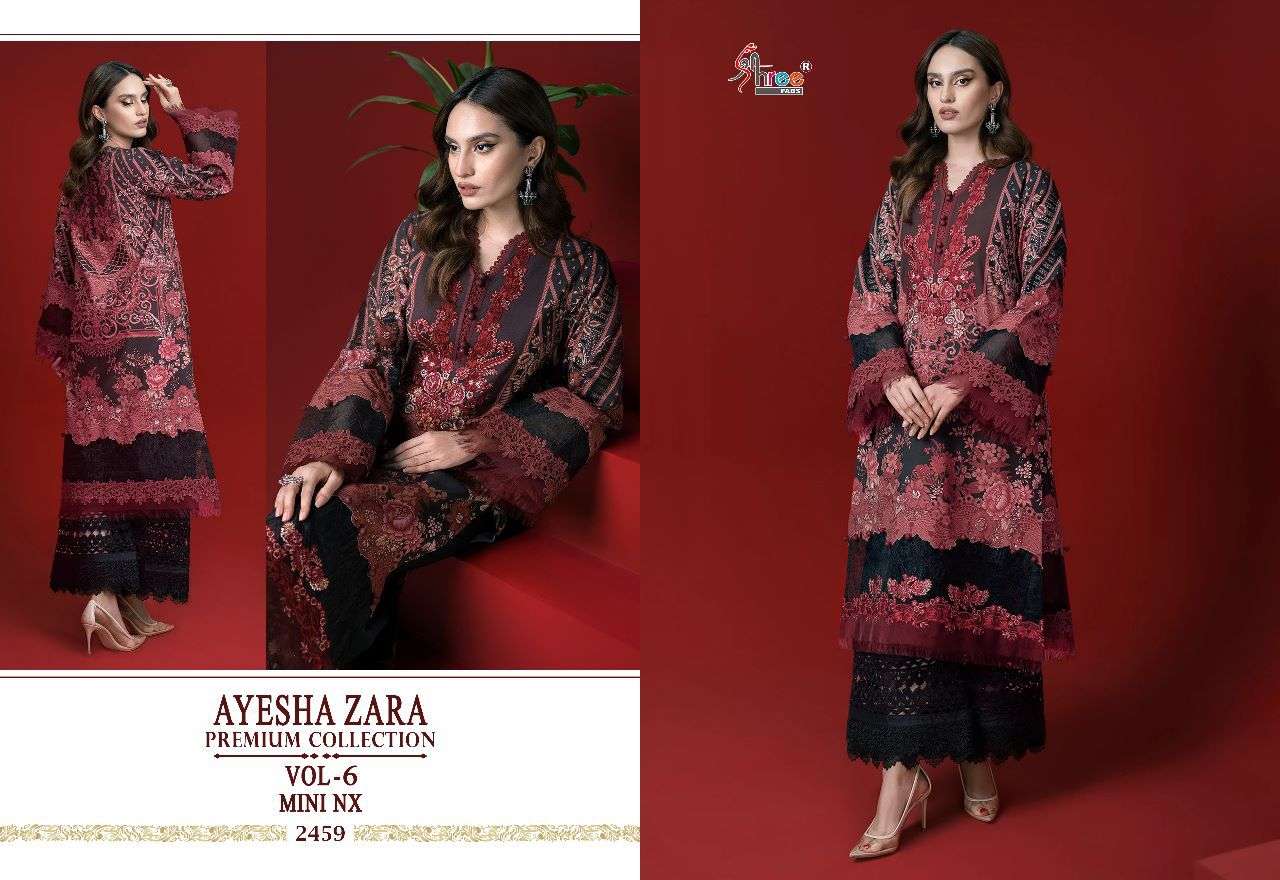 SHREE FABS AYESHA ZARA VOL 6 MINI NX