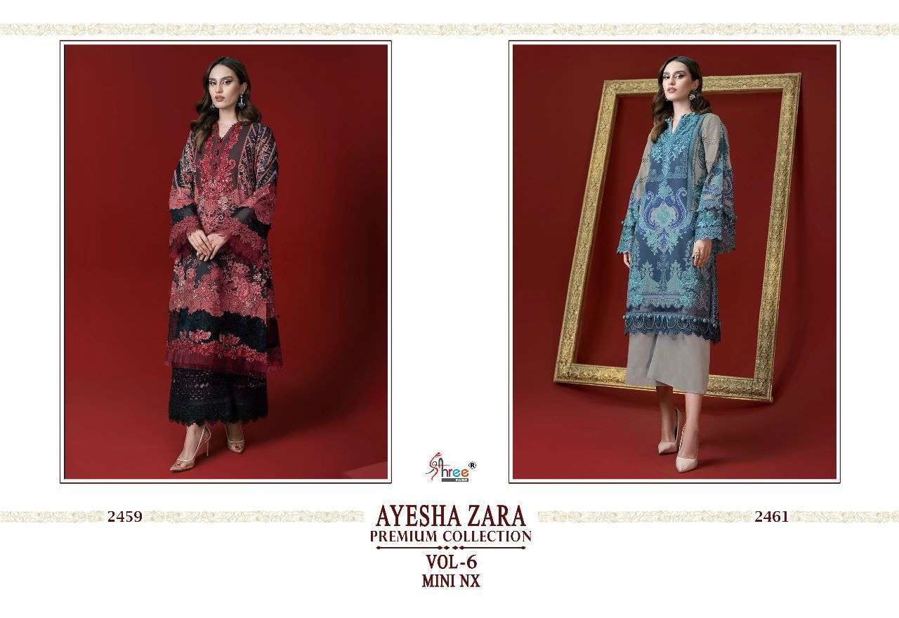 SHREE FABS AYESHA ZARA VOL 6 MINI NX