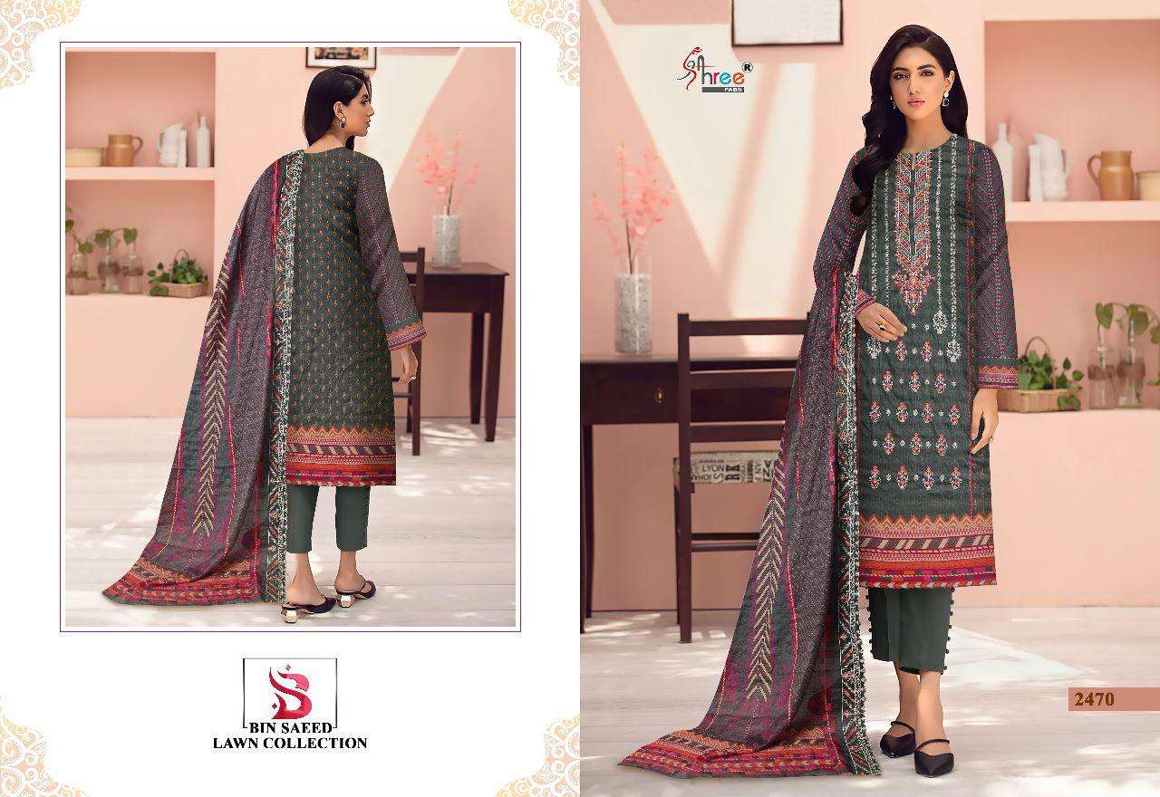 SHREE FABS BIN SAEED LAWN COLLECTION 