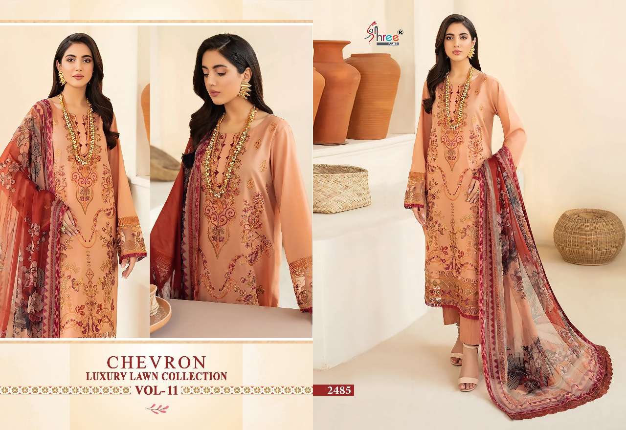 SHREE FABS CHEVRON LUXURY LAWN COLLECTION VOL 11 