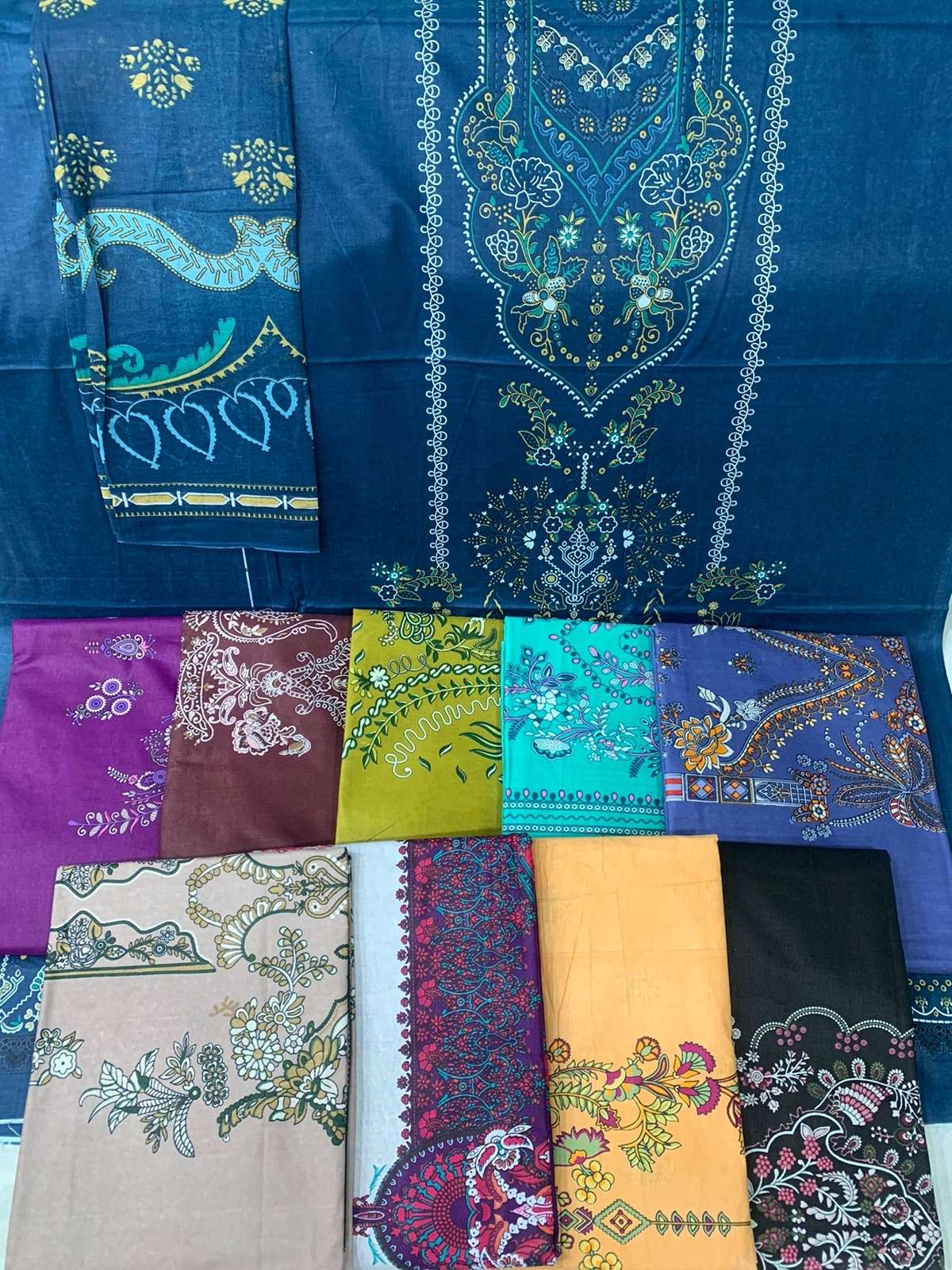 TAWAKKAL FABRICS MEHROZ  LUXURY HEAVY COTTON COLLECTION