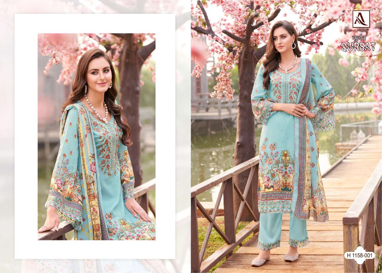 ALOK SUITS QURBAT VOL 7