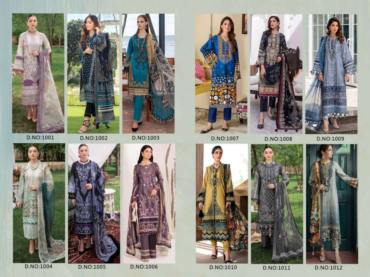 AGHA NOOR MAHIRA LAXURY COTTON COLLECTION VOL 1 
