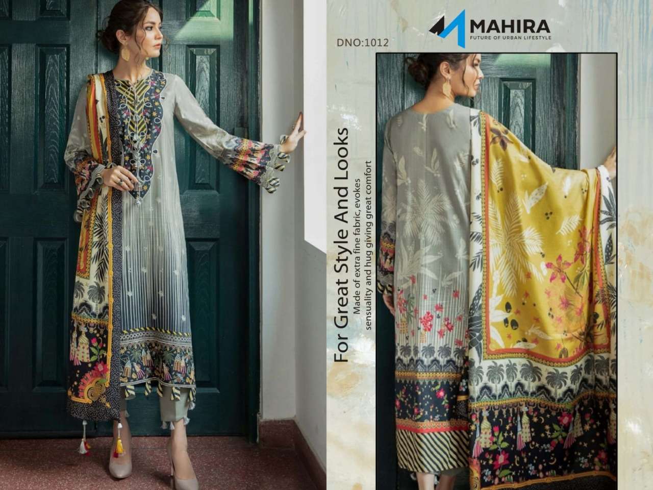 AGHA NOOR MAHIRA LAXURY COTTON COLLECTION VOL 1 