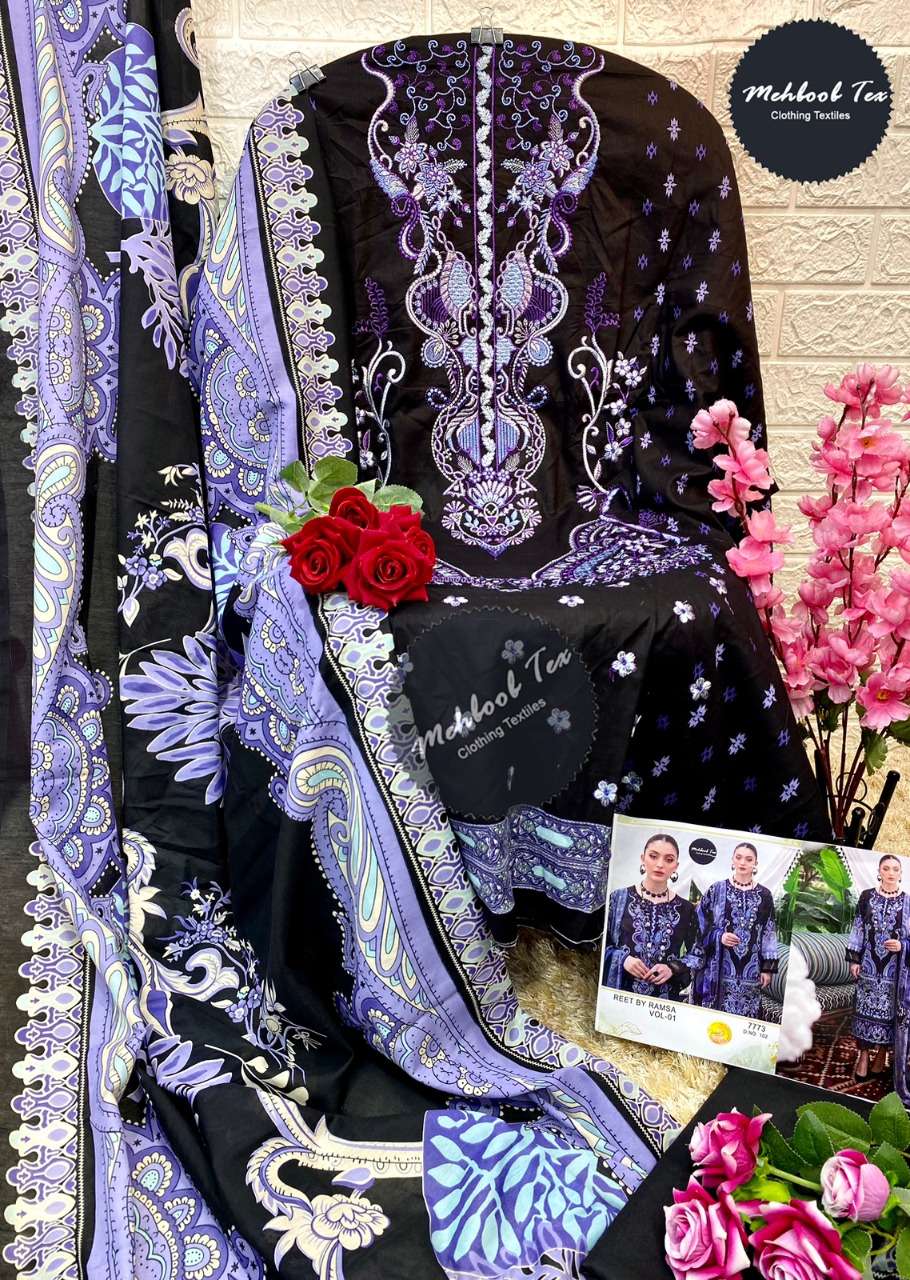 MEHBBOB TEX REET BY RAMSA LAWN COLLECTION VOL 1