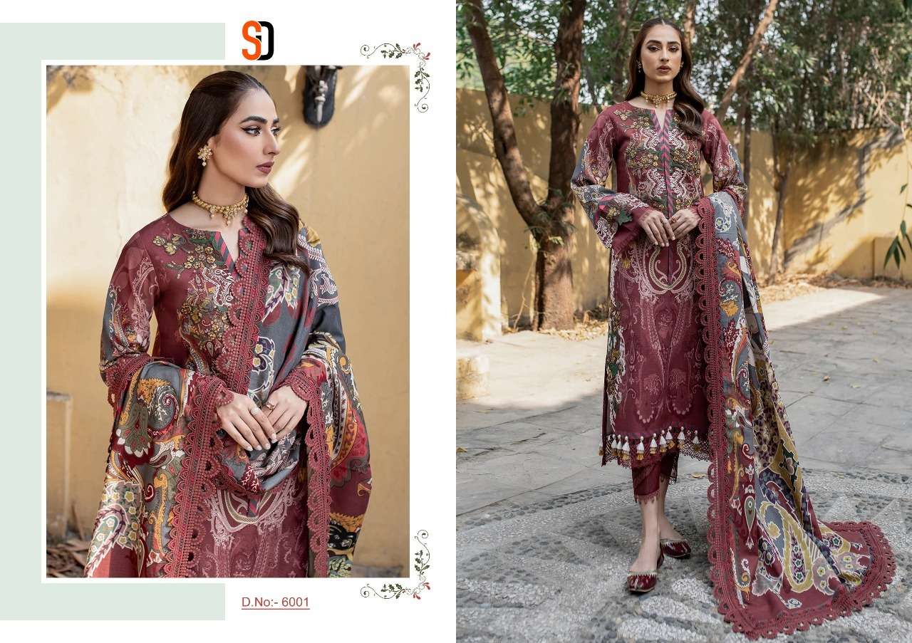 SHARADDHA DESIGNER FIRDOUS VOL 6 