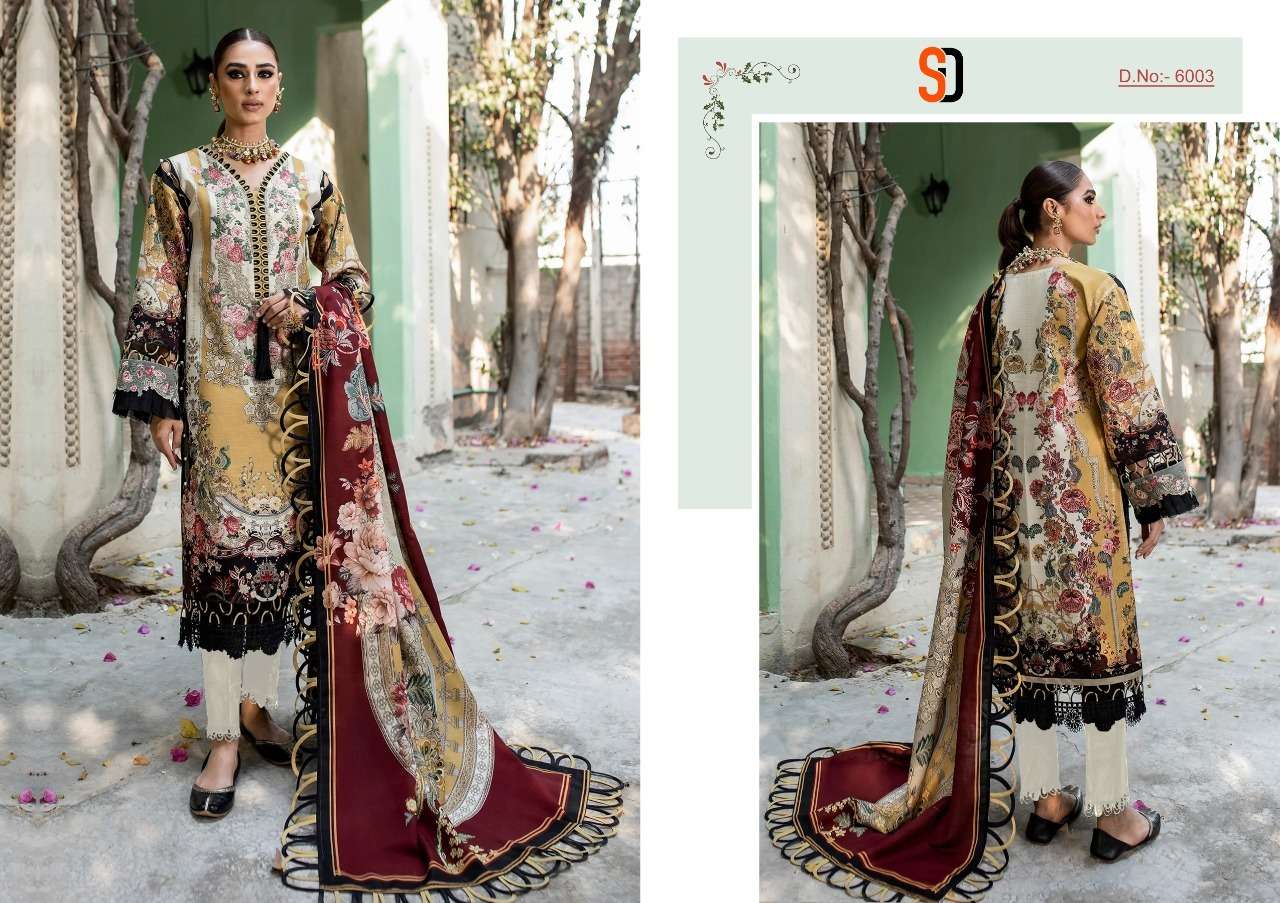 SHARADDHA DESIGNER FIRDOUS VOL 6 