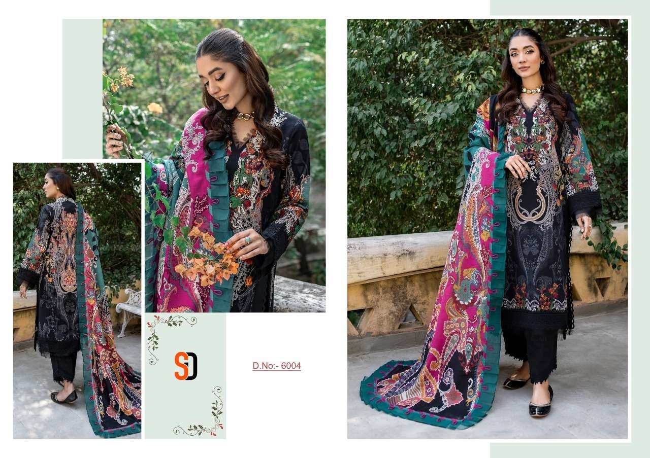 SHARADDHA DESIGNER FIRDOUS VOL 6 