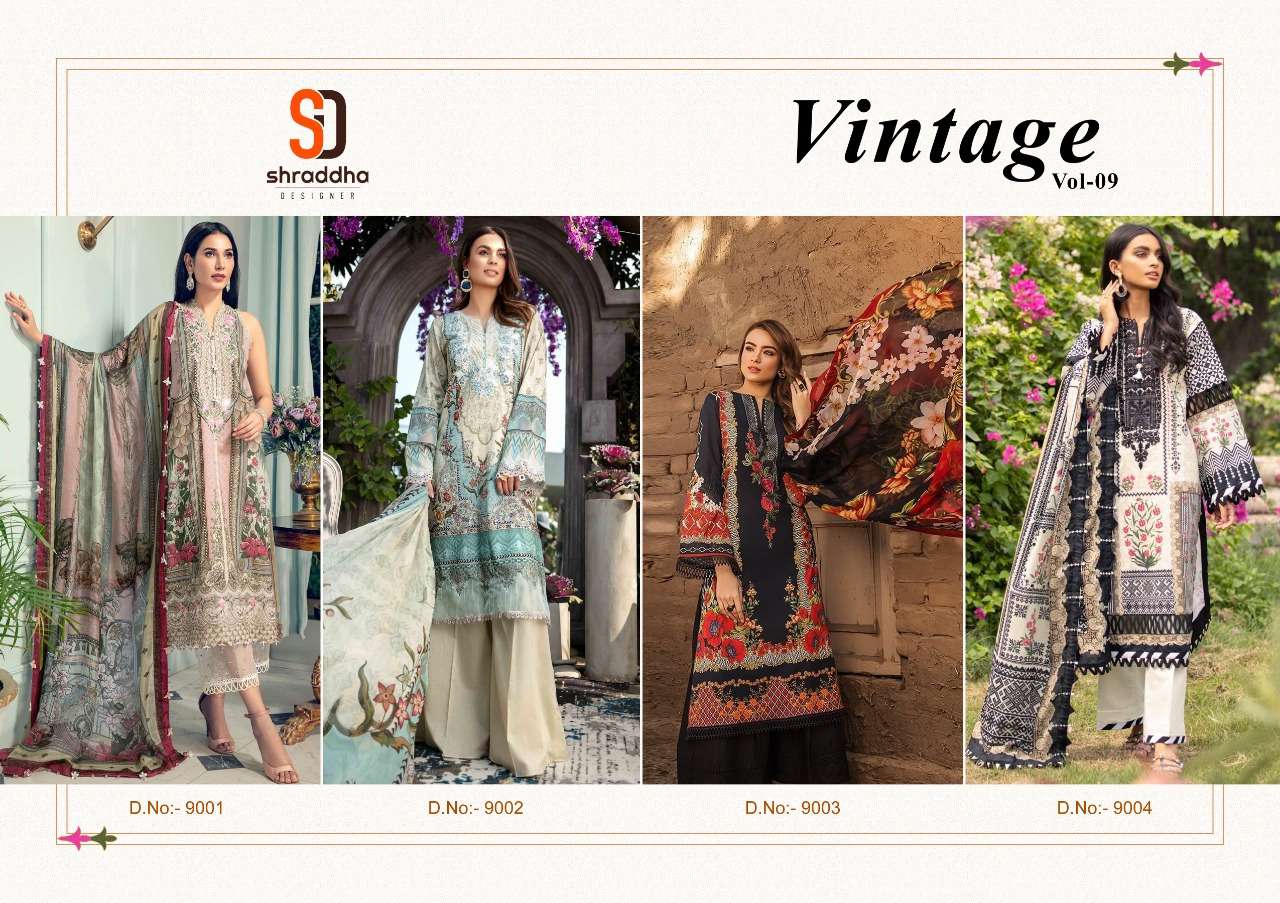 SHARADDHA DESIGNER VINTAGE VOL 9