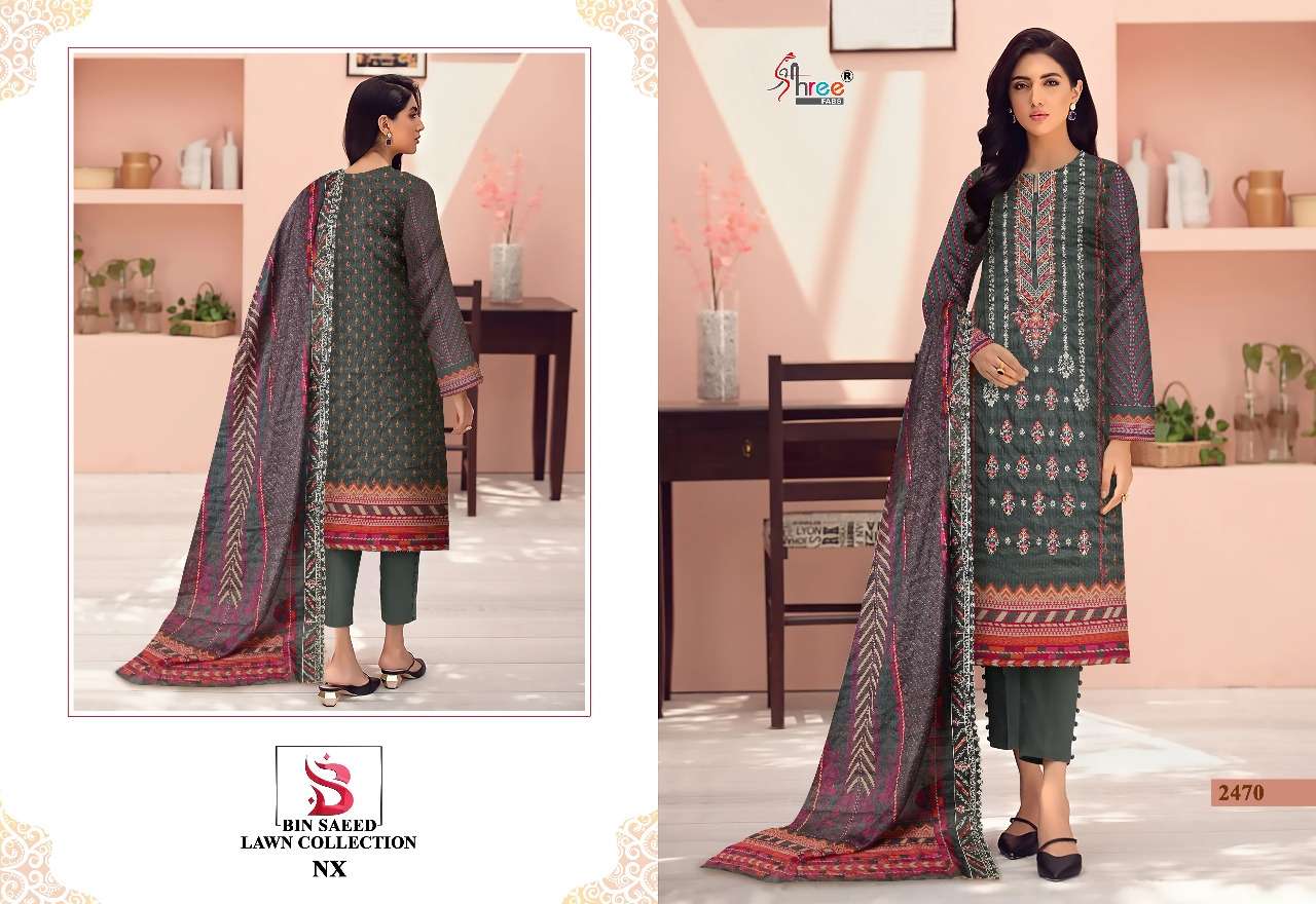 SHREE FABS BIN SAEED LAWN COLLECTION NX 