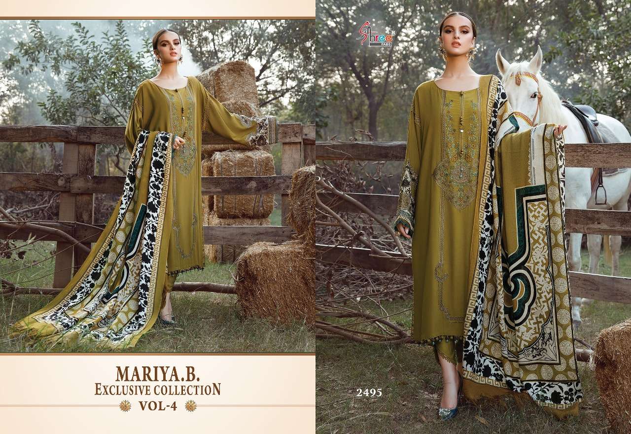 SHREE FABS MARIA B EXCLUSIVE COLLECTION VOL 4 