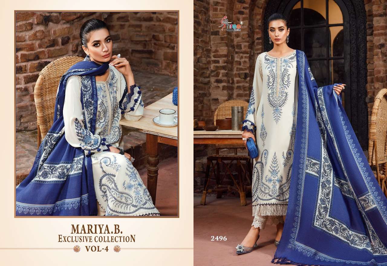 SHREE FABS MARIA B EXCLUSIVE COLLECTION VOL 4 