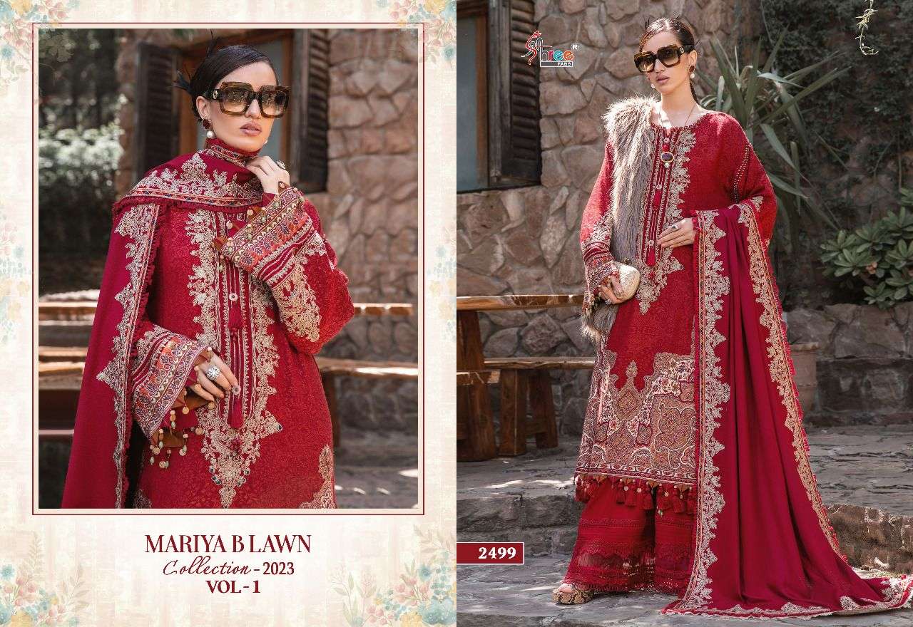 SHREE FABS MARIYA B LAWN COLLECTION VOL 1 