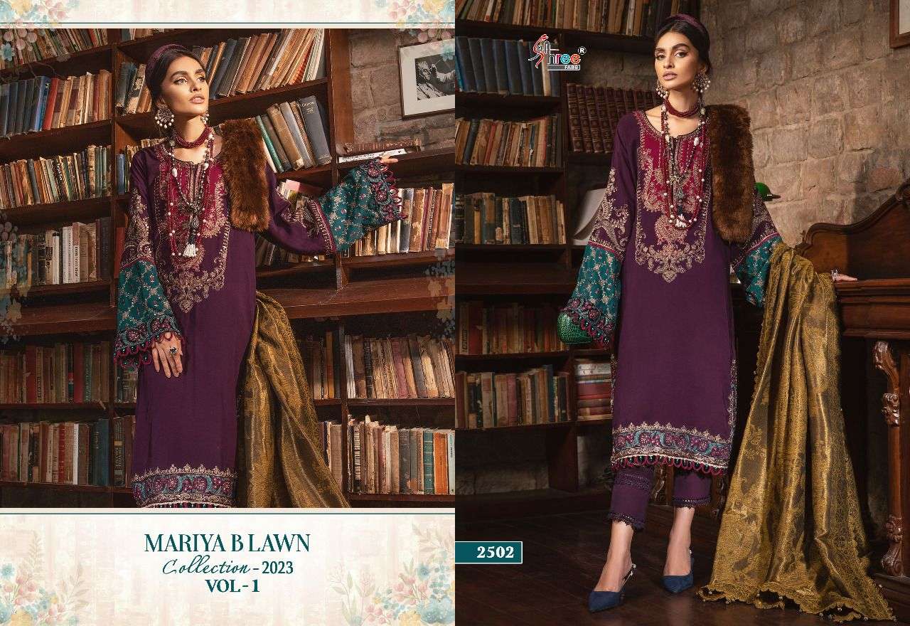 SHREE FABS MARIYA B LAWN COLLECTION VOL 1 