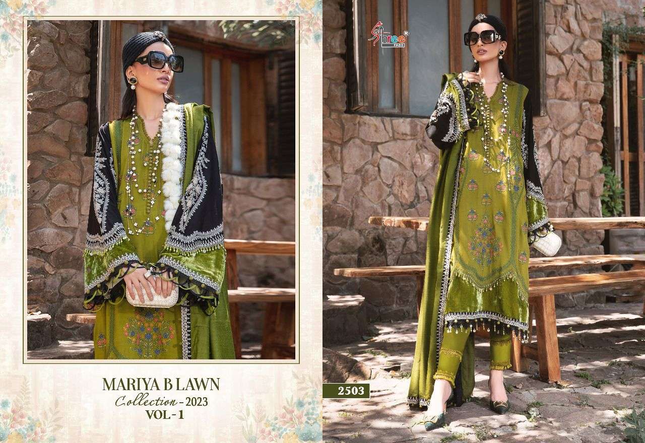 SHREE FABS MARIYA B LAWN COLLECTION VOL 1 