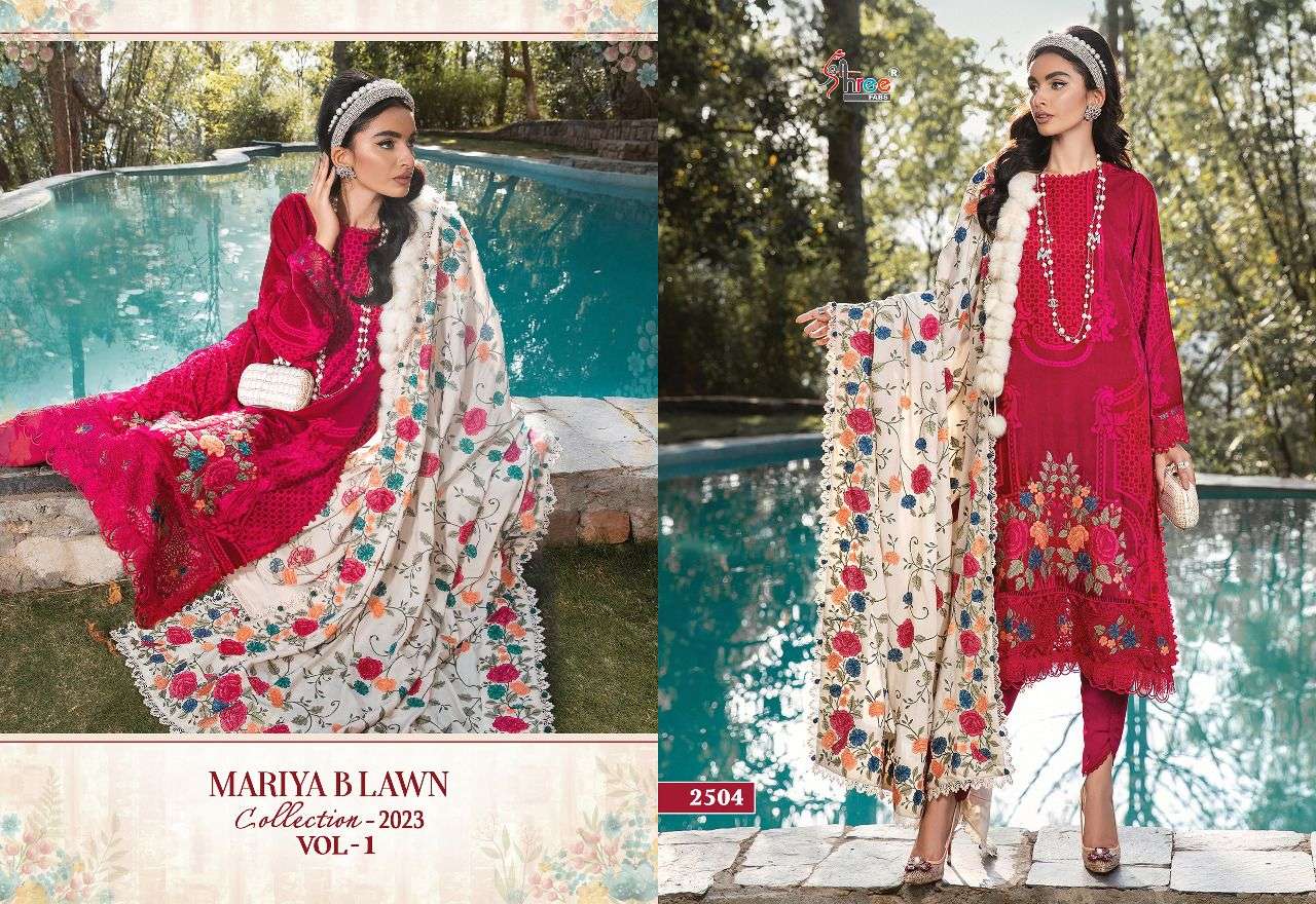 SHREE FABS MARIYA B LAWN COLLECTION VOL 1 