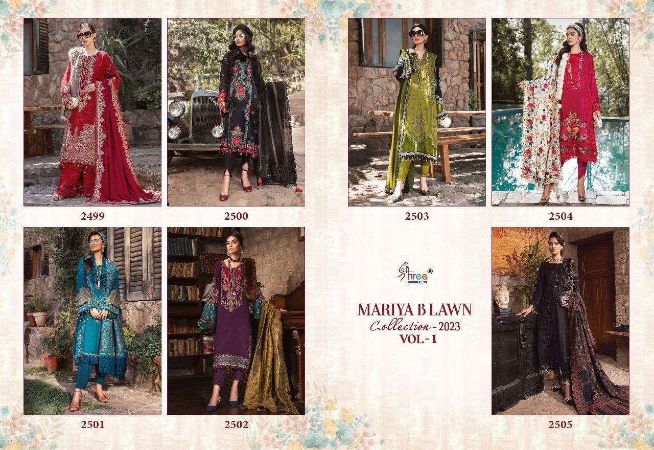 SHREE FABS MARIYA B LAWN COLLECTION VOL 1 